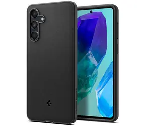 Spigen Essential ochranný kryt pre Samsung Galaxy M55 5G čierna