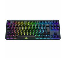 Fnatic miniSTREAK TKL Gaming Tastatur čierna / herná bezdrôtová klávesnica / mechanická / Kailh Speed Silver / Nordic Ly