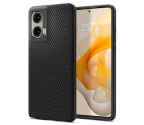 Spigen Liquid Air ochranný kryt pre Motorola Moto G Stylus 5G 2024 čierna