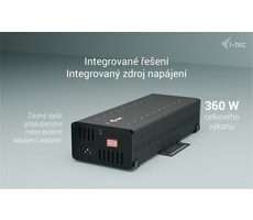 i-TEC USB-C/USB-A Metal Charging+Data HUB / 20x USB-C / 360W