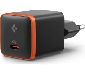 Spigen ArcStation Essential 30W čierna / Nabíjačka / USB-C / QC / PD