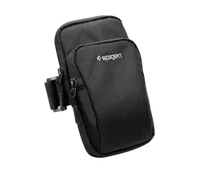 Spigen Dynamic Shield A702 Športové puzdro na ruku pre smartfóny až 6.9" čierna