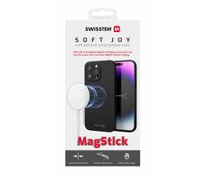 Swissten SOFT JOY MagStick púzdro pre Apple iPhone 16 PLUS čierna