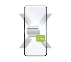 FIXED Ochranné tvrdené sklo Full-Cover pre Oppo Reno12 F / lepenie cez celý displej / čierne