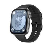 FIXED Silikónový remienok Silicone Strap pre Huawei Watch FIT 3 čierny