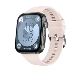 FIXED Silikónový remienok Silicone Strap pre Huawei Watch FIT 3 ružový