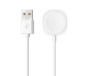 FIXED Nabíjací USB-A kábel pre Apple Watch biely