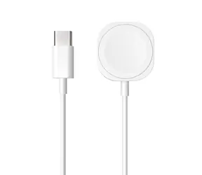 FIXED Nabíjací USB-C kábel pre Apple Watch biely