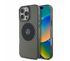 Mercedes PC/TPU Star Pattern MagSafe Zadný Kryt pre Apple iPhone 16 Pro čierna
