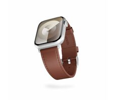 Epico Leather Watch Strap kožený remienok pre Apple Watch 38/40/41/42mm hnedá