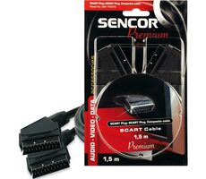 Sencor SAV 113-008 Kábel SCART M-SCART M 21P 0.8 m