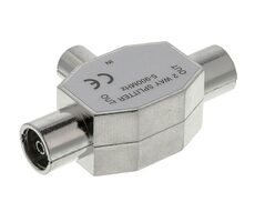 Sencor SAV 124-000 anténny rozbočovač 1M-2F/nikel