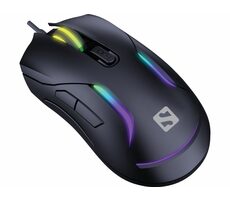 Sandberg LightFlow 6D čierna / Herná myš / 3600 DPI / LED / 6 tlačidiel / USB