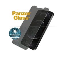 PanzerGlass Tvrdené sklo Privacy Standard Fit AB pre Apple iPhone 12/12 Pre číra