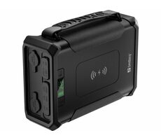 Sandberg Survivor Powerbank 8in1 čierna / svietidlo / 96000mAh / 2x USB-A / USB-C / IPX4