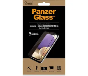 PanzerGlass Tvrdené sklo Case Friendly pre Samsung Galaxy A13/A13 5G/A23/M13/M23 5G/M33 5G/A23 5G čierna