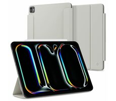 Spigen Air Skin Folio OneTap ochranné púzdro iPad Pro 13" 2024 sivá