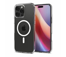 Spigen Liquid Crystal MagSafe ochranný kryt pre Apple iPhone 16 Pre crystal clear