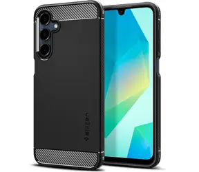 Spigen Rugged Armor ochranný kryt pre Samsung Galaxy A16/A16 5G matte black