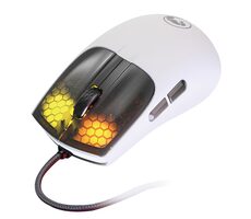 Marvo M727 biela / herná optická myš / 12000 DPI / RGB / USB / 1.6m