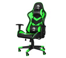 Marvo CH-106 zelená / herné kreslo / 129-139cm / ergonomické / sklopné až do uhla 90 ° / syntetická koža / 150 kg