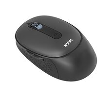 Marvo WM111 čierna / Bezdrôtová myš / optická / 1600 DPI / 6 tlačidiel / USB 2.4GHz / Bluetooth 