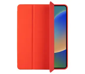 FIXED Padcover pre Apple iPad Air 13" (2024) so stojanom podpora Sleep and Wake červené