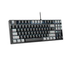 MageGee MK-STAR šedo-čierna / Mechanická klávesnica / US layout / kábel USB-A / RGB podsvietenie 