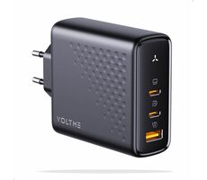 VOLTME Revo 140 PD3.1 CCA 140W čierna / GaN / 140W / 2x USB-C / 1x USB-A