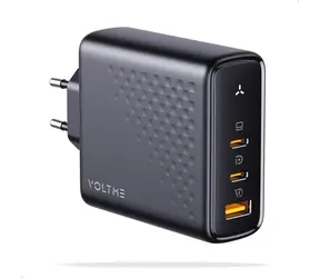 VOLTME Revo 140 PD3.1 CCA 140W čierna / GaN / 140W / 2x USB-C / 1x USB-A