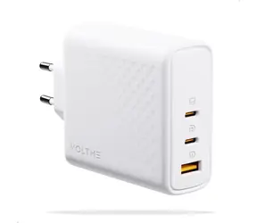 VOLTME Revo 140 PD3.1 CCA 140W biela / GaN / 140W / 2x USB-C / 1x USB-A