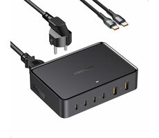 VOLTME Revo 240 PD3.1 4C2A 240W čierna / GaN / 240W / 4X USB-C / 2x USB-A