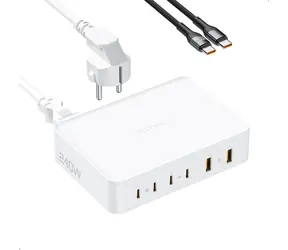 VOLTME Revo 240 PD3.1 4C2A 240W biela / GaN / 240W / 4X USB-C / 2x USB-A