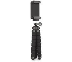 Connect IT Mini Tripod set Držiak na mobil čierna