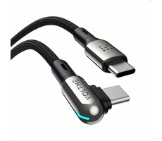 VOLTME Powerlink Stark Series CTC Kábel USB-C(M) 3A/60W 1.2m čierna / 2x USB-C(M)