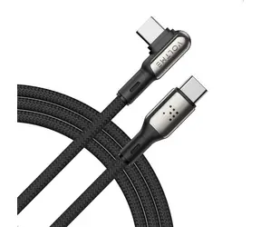 VOLTME Powerlink Stark Series CTC Kábel USB-C(M) 5A/100W 2m čierna / 2x USB-C(M)