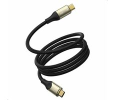VOLTME Powerlink Utron Series CTC Kábel USB-C(M) 5A/240W 2m čierna / 2x USB-C(M)