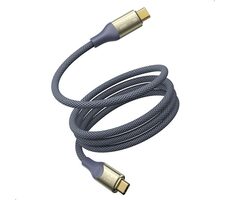 VOLTME Powerlink Utron Series CTC Kábel USB-C(M) 5A/240W 2m modrá / 2x USB-C(M)