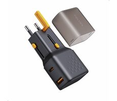 VOLTME VITO Go EzTravel Travel Charger 35W čierna / 1x USB-A / 1x USB-C