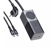 VOLTME VITO Go EzTravel Desktop Charger 75W čierna / 2x USB-A / 3x USB-C
