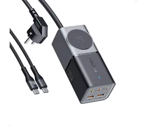 VOLTME VITO Go EzTravel Desktop Charger 75W čierna / 2x USB-A / 3x USB-C