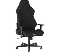 DXRacer DRIFTING Herná stolička čierna látková / 122-132 cm / látka / 125 kg / 3D-Područky
