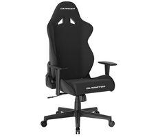 DXRacer GLADIATOR Herná stolička čierna látková / 125-134 cm / látka / 130 kg / Podrúčky