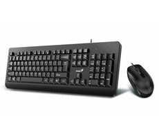 Genius KM-160 čierna / Drôtový set / Copilot / USB / CZ+SK layout