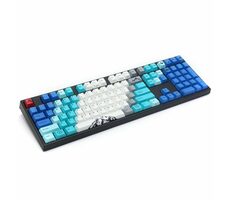 Varmilo VEA108 Summit R1 modrá / Mechanická herná klávesnica / Cherry MX Brown / LED osvetlenie / USB-C 