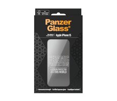 PanzerGlass Ceramic Ochranné sklo pre Apple iPhone 15/s inštalačným rámčekom