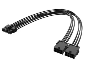 Akasa - PCIe 12-Pin na Dual 8-Pin adaptér