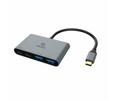 Akasa USB Hub / 2X USB-A 3.2 Gen 2 / 2x USB-C 3.2 Gen2 / PD 100W 
