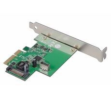 Akasa PCIe karta USB 3.2 Gen 2 interný konektor