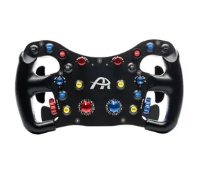 Ascher Racing F64-USB V3 / Závodný volant / 28.5cm / 4 pádla / 28 ovládacích prvkov